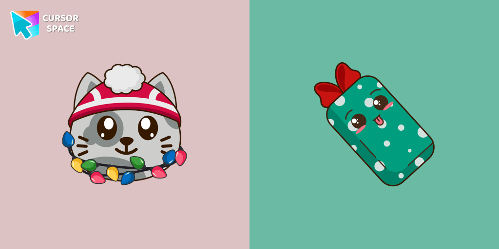 Christmas Cat cursor